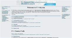 Desktop Screenshot of cpp4u.com